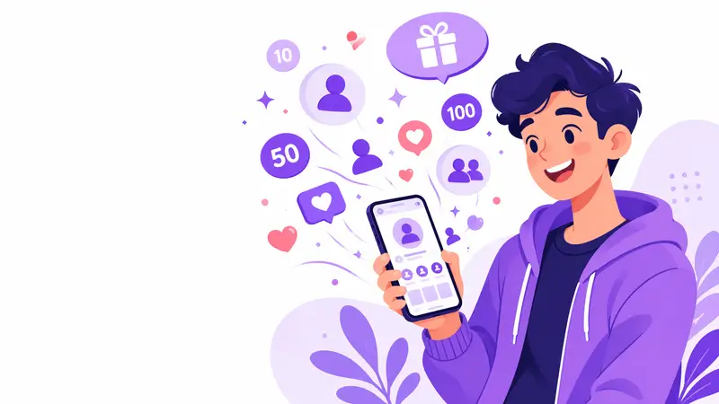 Bônus gratuito do seguidor.gratis para Instagram mostrando seguidores curtidas e visualizações disponíveis de graça